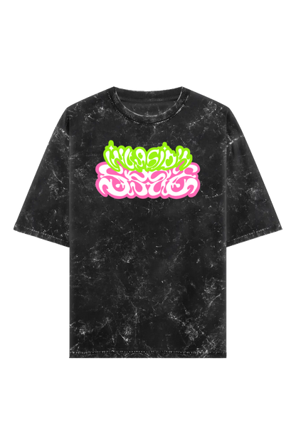 Skin Deep Acid-wash Oversized Tshirt