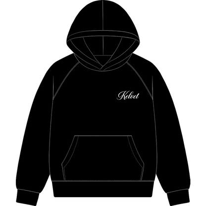 NOT ALL SIN OVERSIZED BLACK HOODIE