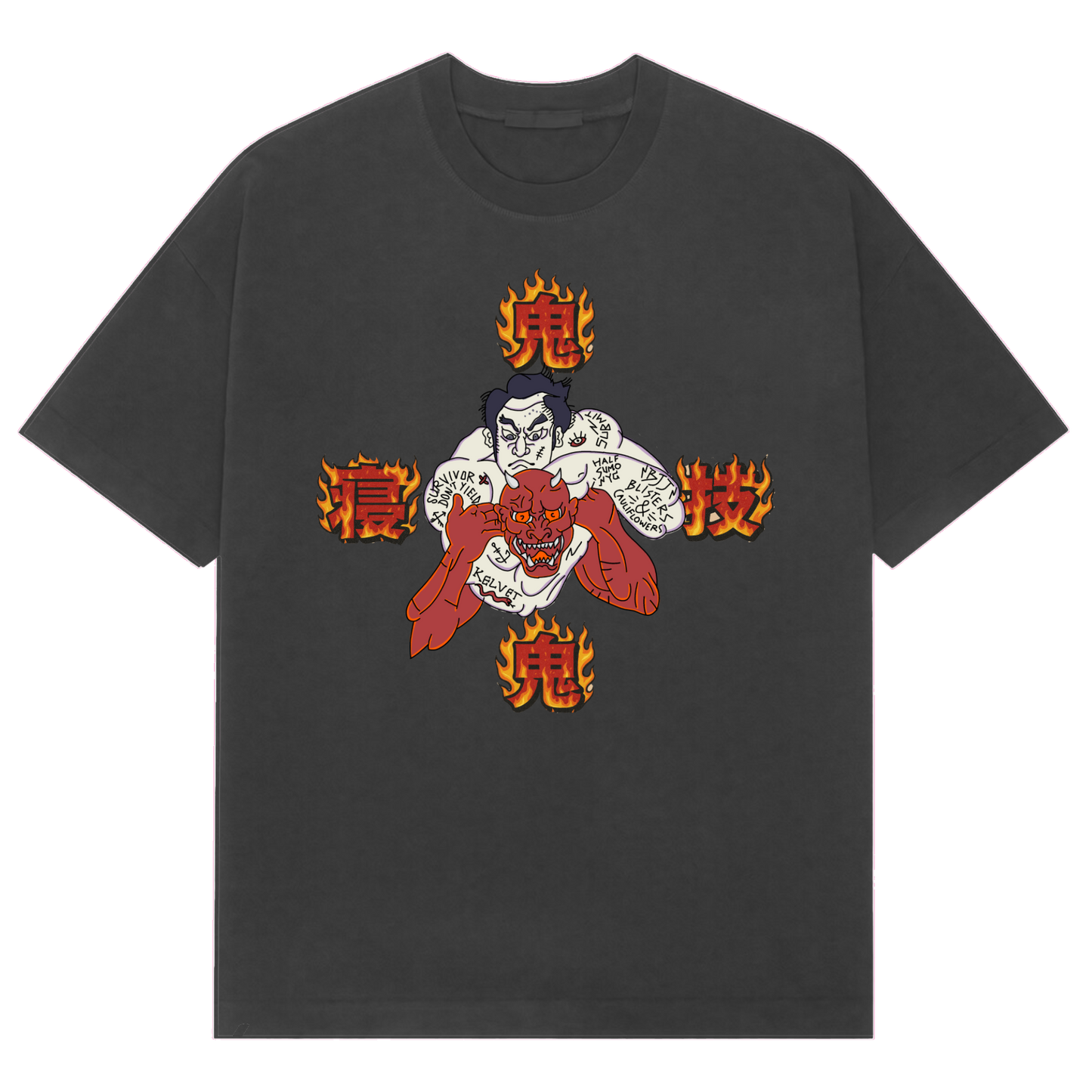 Jiu-Jitsu Oversized Tshirt